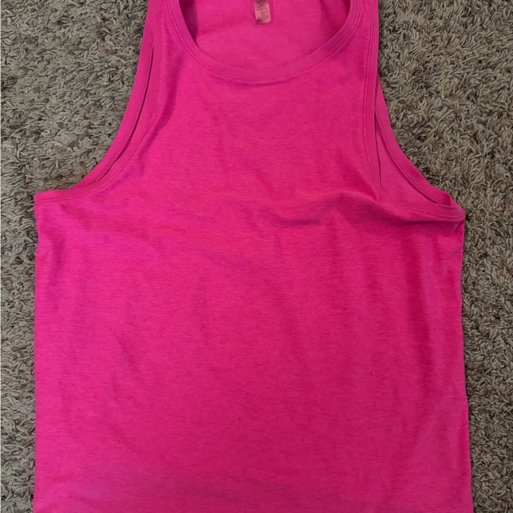 Beyond Yoga Vibrant Pink Tank Top